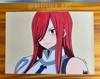 Illustration Manga/Anime - Fairy Tail - Erza Scarlett