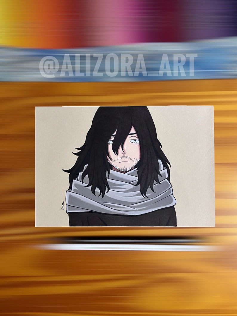 Illustration Manga/Anime My Hero Academia Shōta Aizawa image 1