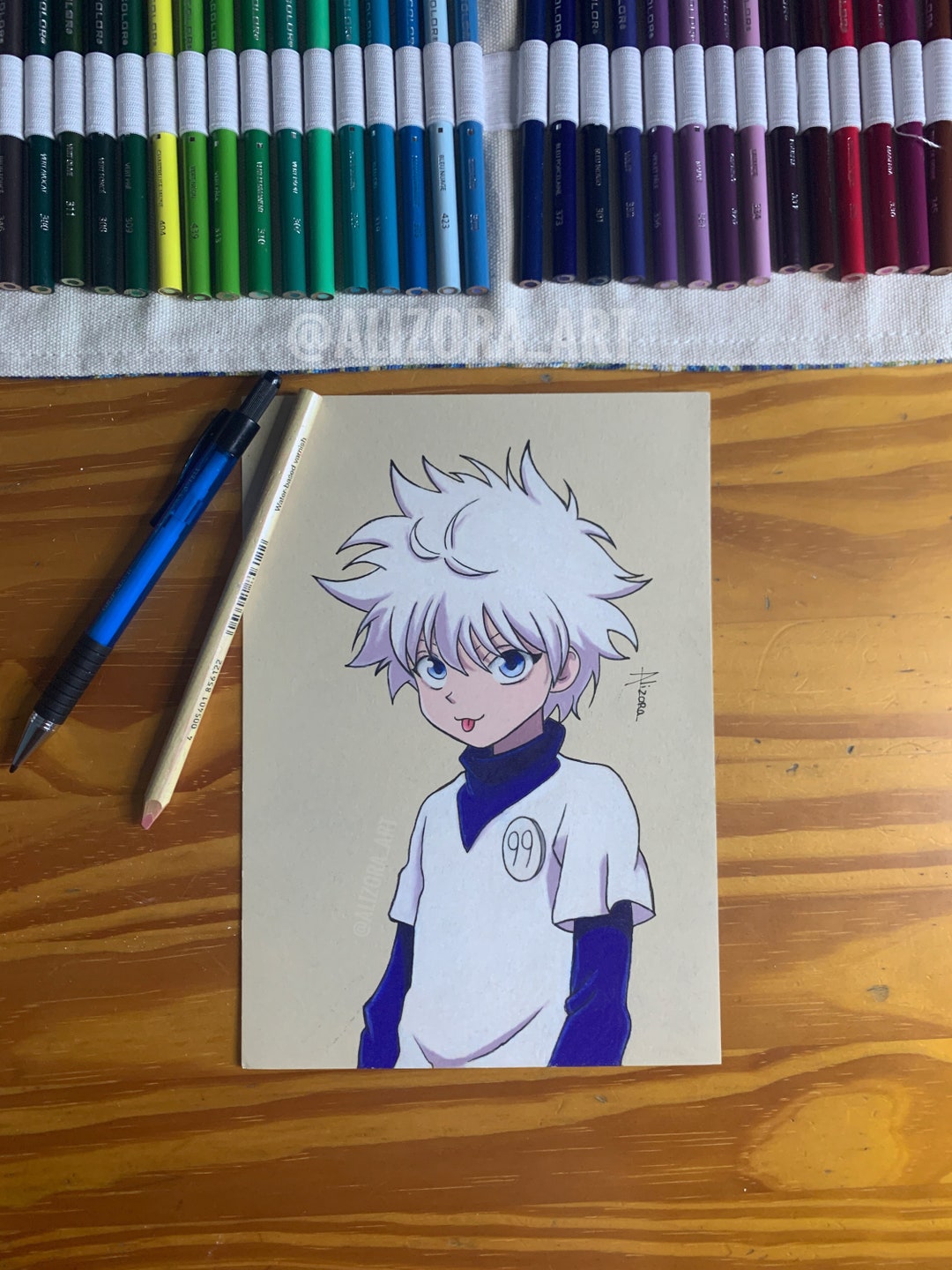 Illustration Manga/anime Hunter X Hunter Etsy