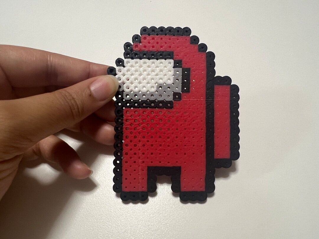 Among Us Video Game Imposter Sus Missions Perler Bead Etsy