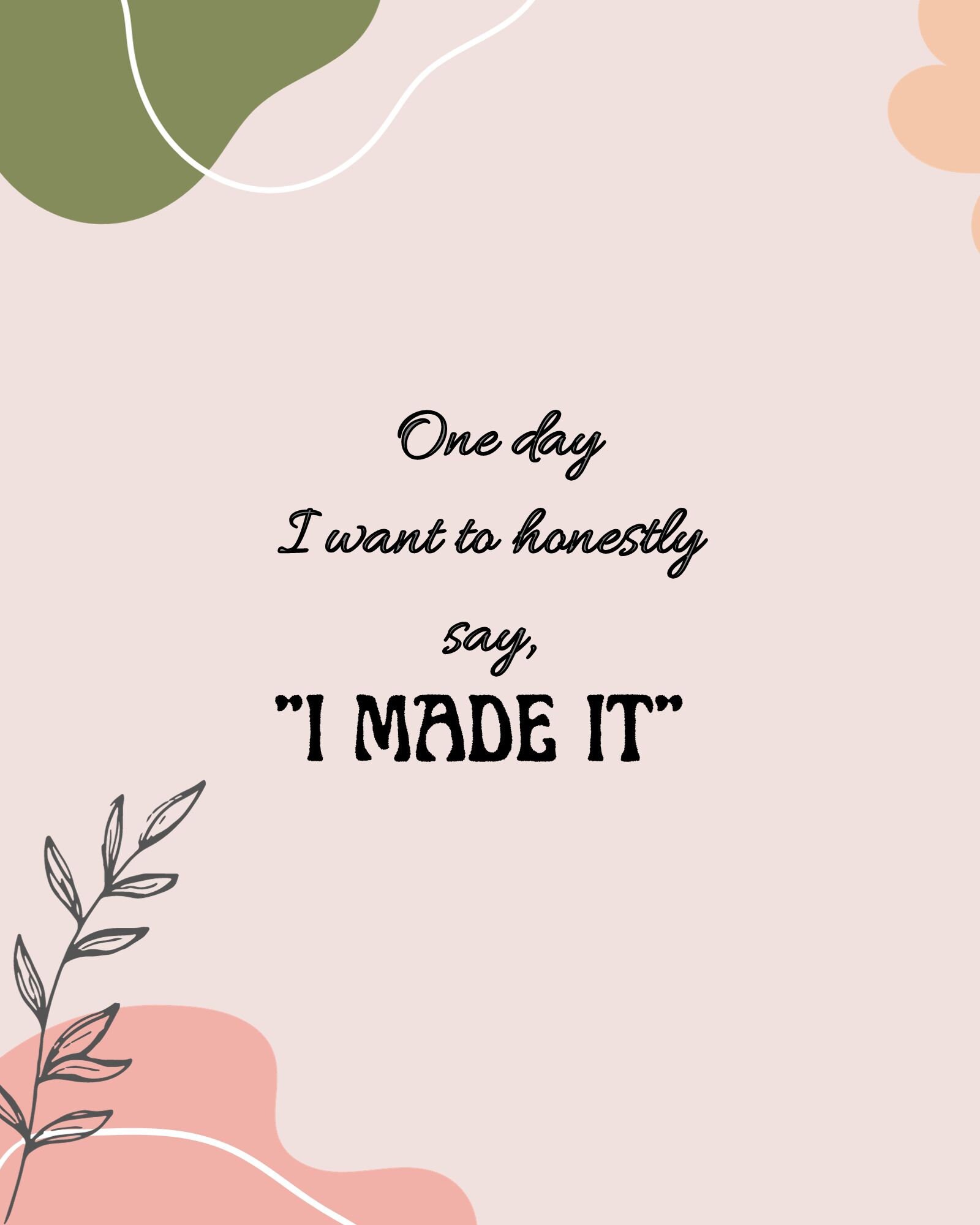 Printable Floral Motivational Quote Wall Art for Wall Decor - Etsy