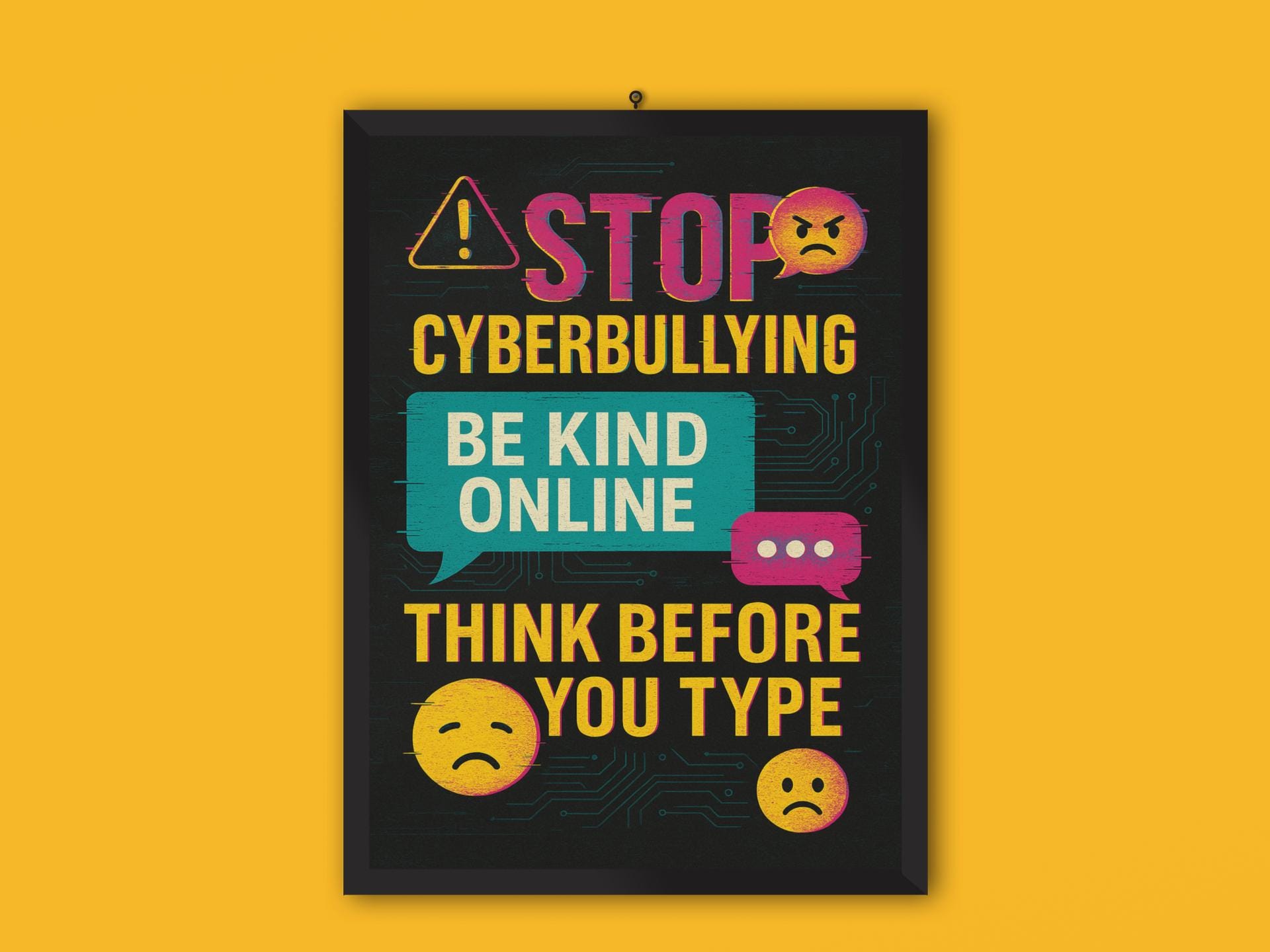 Contoh Poster Stop Cyberbullying Contoh Poster Stop Cyberbullying