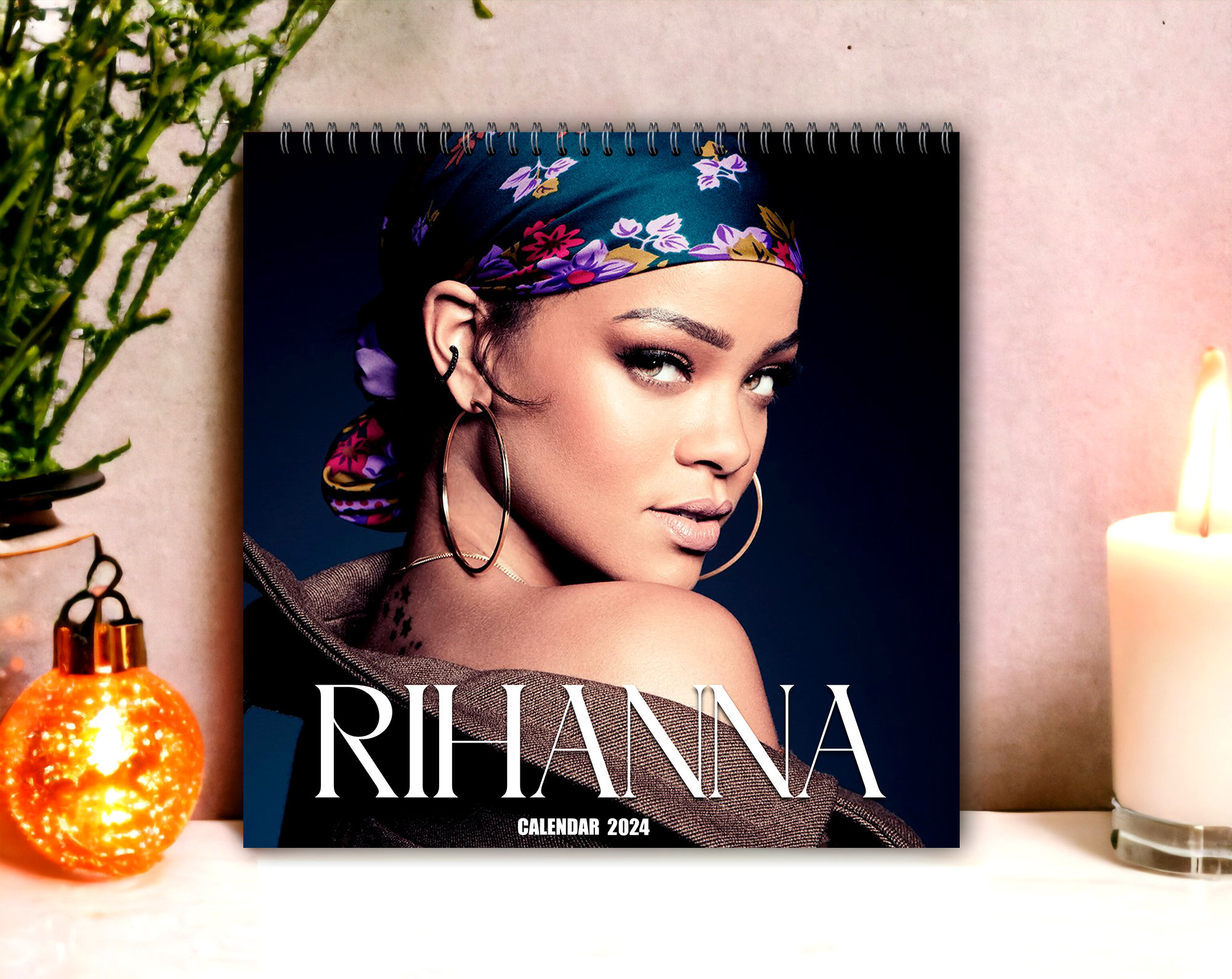 RiRihanna Calendar, Riri 2024 Wall Calendar, Celebrity Calendar 2024
