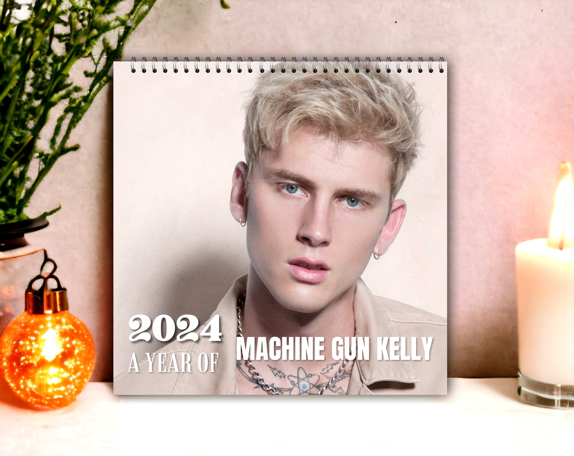 Machine Gun Calendar, Kelly 2024 Wall Calendar, Celebrity Calendar 2024