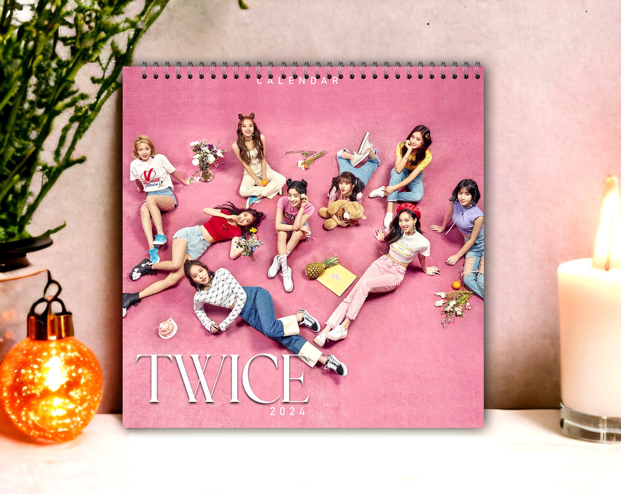 TWICE Calendar, Once 2024 Wall Calendar, Celebrity Calendar 2024 sold