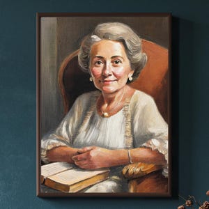 Peinture à l'huile personnalisée à partir d'une photo, Transformez une photo en oeuvre d'art, Peinture à l'huile de paysage personnalisée sur toile, oeuvre d'art personnalisée, cadeau de famille, cadeau personnalisé