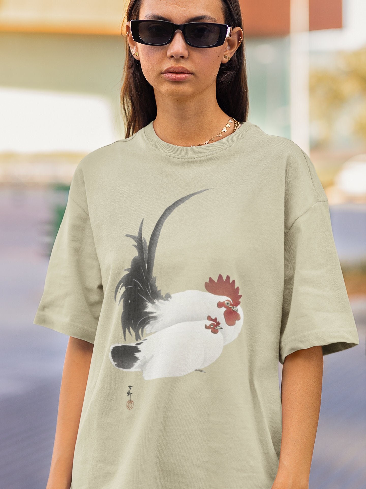 売れ筋がひ！ Shirt T Rooster - Singapore Etsy トップス