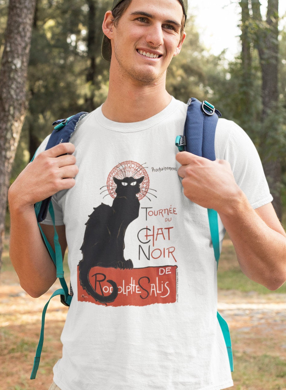 T-shirt Graphique Rock 'Everything Is Black' - Gildan 5000 Coton - Réimpression