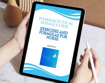 Pharmaceutical Dosage Guide: Exercise and Formulas for Nurse - Workbook + 60 Flash Cards by PrimeNurse Hub