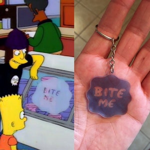 Bite Me Keychain