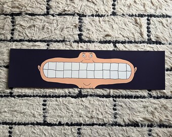 Teeth Face Print