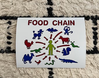 Food Chain Print 11x8.5