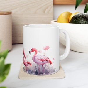 Flamingo Coffee Cup, Flamingo lovers, gifts for her