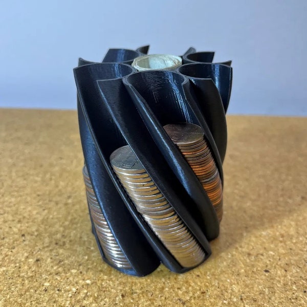 Coin Cup|Cupholder coin storage|Automotive accessories|Spiral Coin Holder