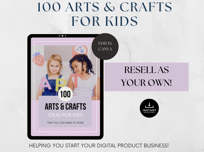 100 Arts & Craft Ideas for Kids ebook