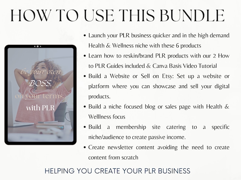 Health & Wellness PLR Bundle, Keto, Diabetes, Weight Loss Journals (Digital Download) image 2