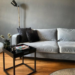IKEA KARLSTAD 3-seat sofa-bed cover, Replacement Slipcover for IKEA sofa, Tailor-made fit, High quality European fabrics to choose