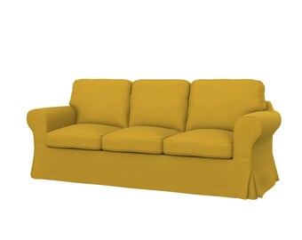 Housse De Canapé Sectionnel TLYESD Pour IKEA Ektorp – Blanc, Confortable Et Résistante