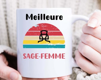 Mug - Sage Femme au Top - 6 Coloris - Cadeau Original –