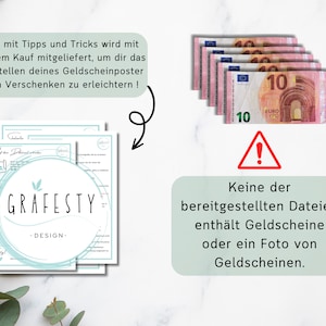 Geldgeschenk zum 30. Geburtstag Deine erste Million Geburtstag Geldgeschenk Geschenk mit Geld Sofort Download ZUM AUSDRUCKEN zdjęcie 6