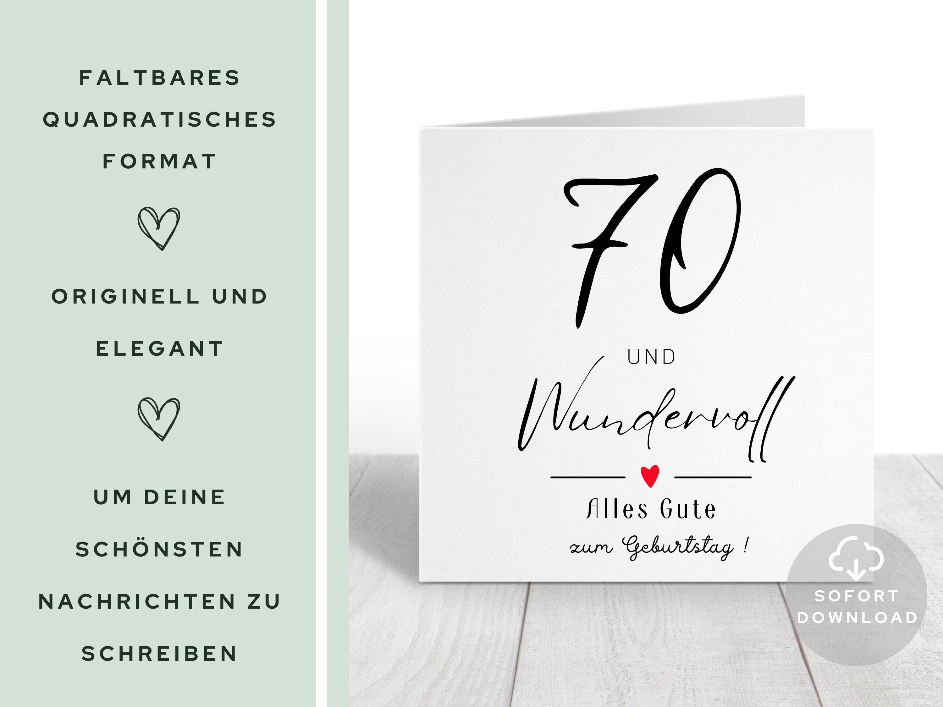 70 Geburtstag Frau 70 Geburtstag Mann Du bist Wundervoll Etsy.de