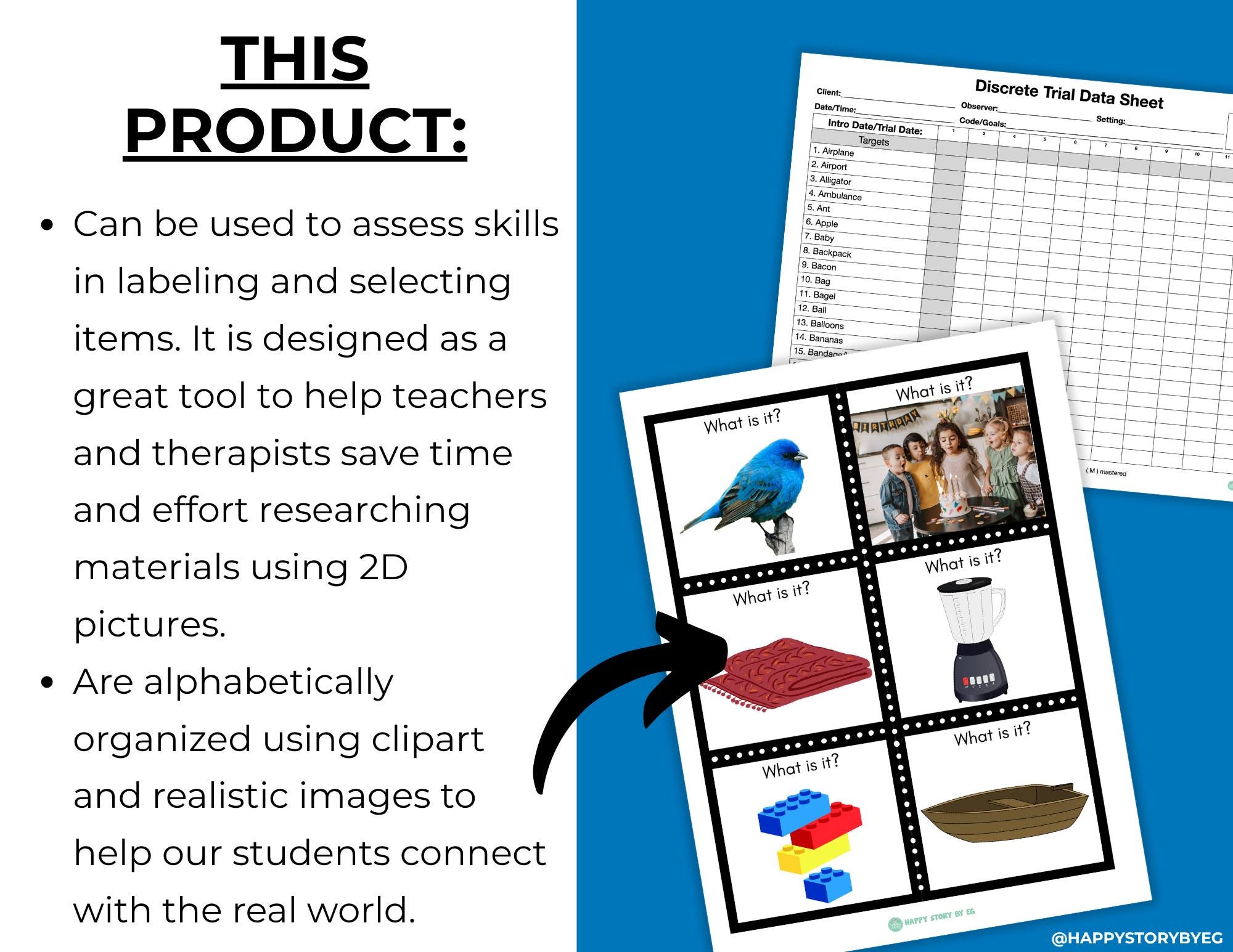 Aba Program Data Sheet Pdf ABA Behavior Resources ABA Tacting Picture Cards Aba Therapy Session ...