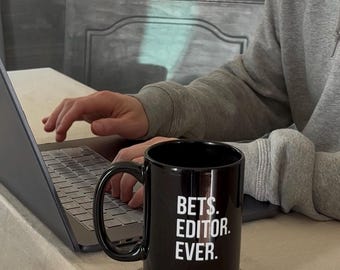 Funny Book Editor Mug, Bets Editor Ever
