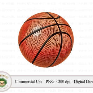 Clipart de basket-ball, graphique de sublimation de ballon de match de basket-ball, dessin simple de sport d'équipe de basket-ball, utilisation commerciale téléchargement numérique PNG