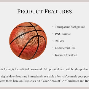 May include: An orange and black basketball with a textured surface. This digital download includes a transparent background, PNG format, 300 dpi resolution, and is for commercial use.