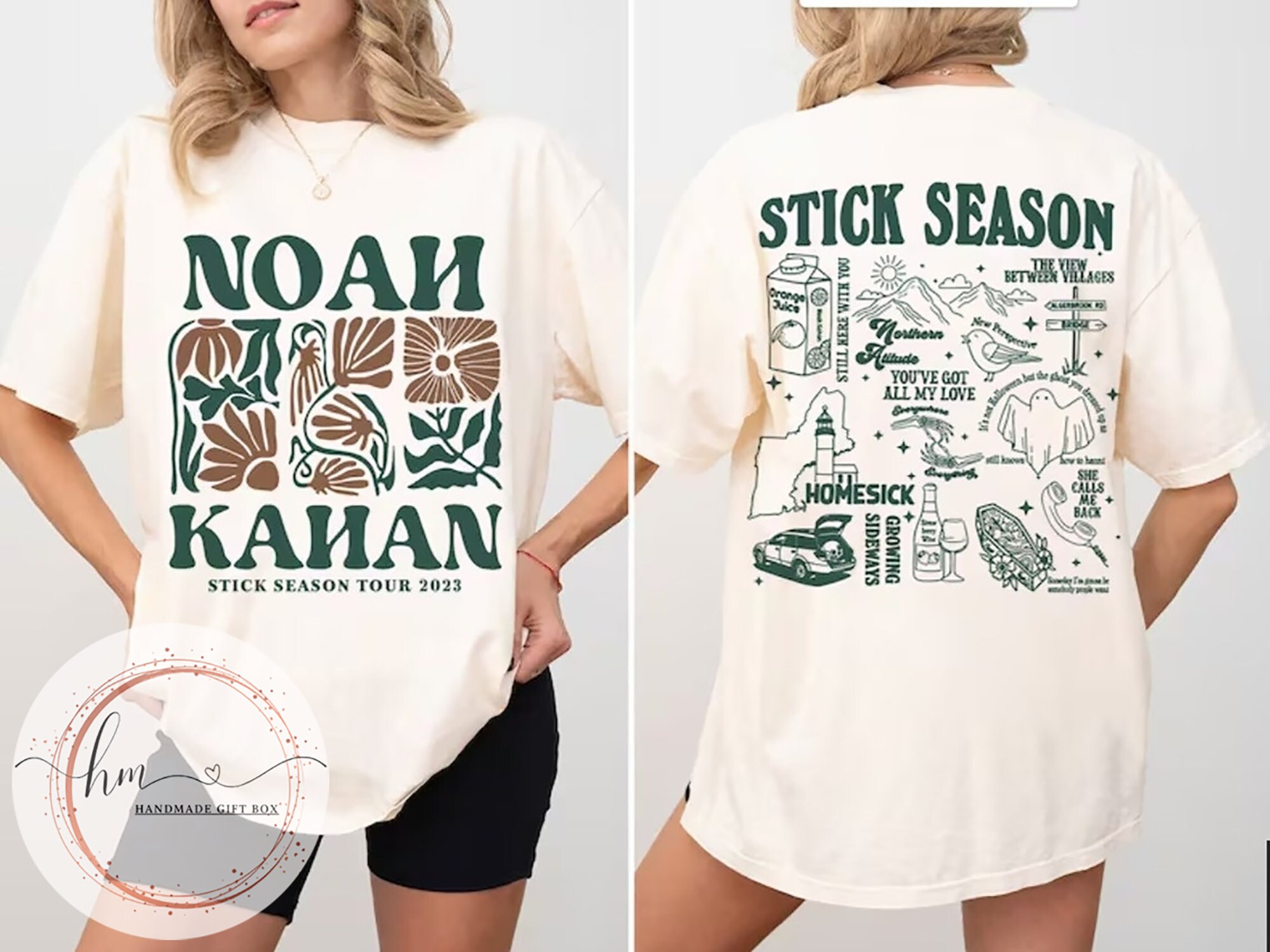 Vintage Stick Season 2023 Sweatshirt, Retro Noah Kahan Tour 2023 Shirt