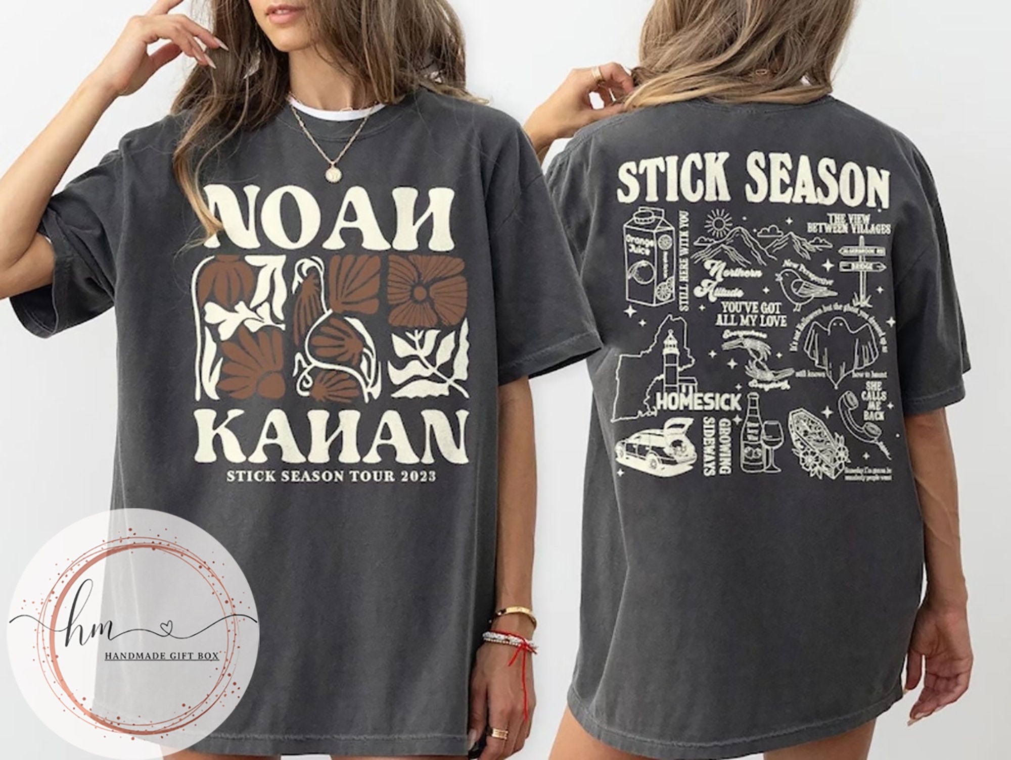 Vintage Stick Season 2023 Sweatshirt, Retro Noah Kahan Tour 2023 Shirt