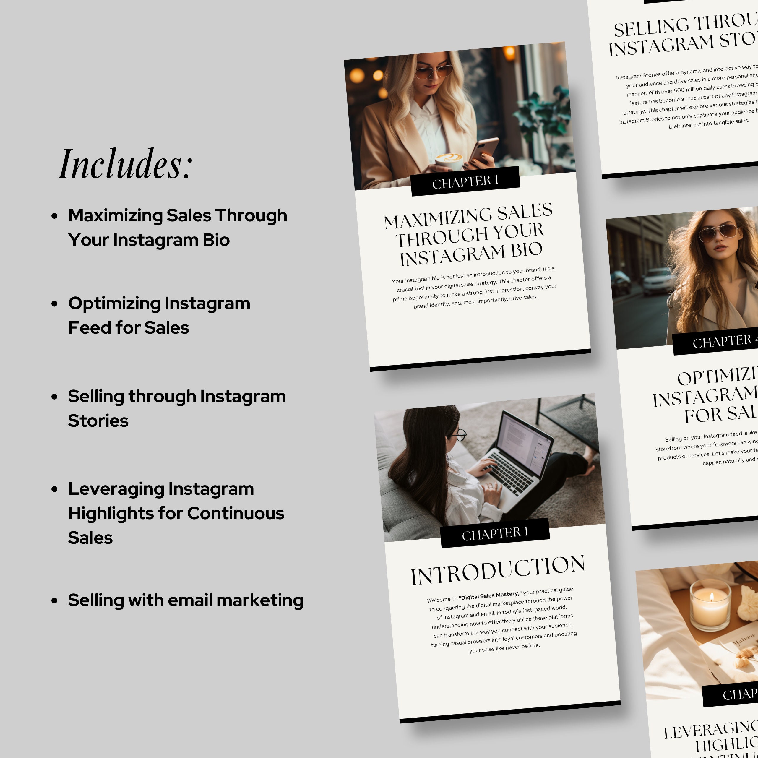 Instagram Digital Sales Mastery Guide With Resell Rights MRR and PLR - Etsy