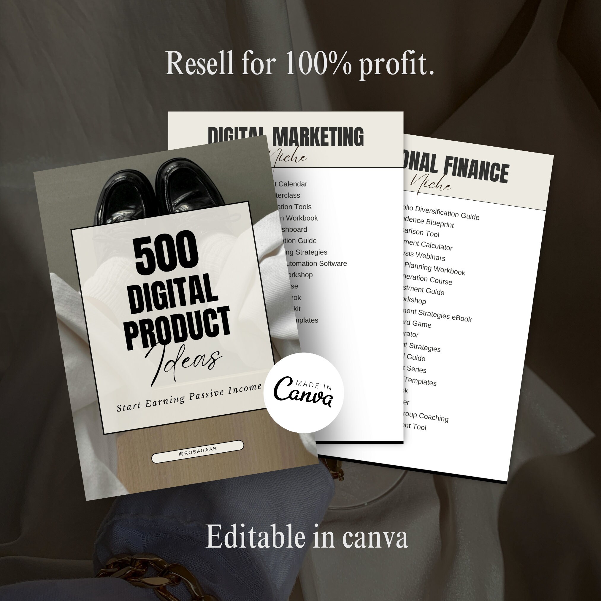 500 Digital Product Ideas Done for You With MRR and PLR - Etsy