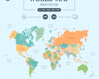 最新 世界大地図 ATLAS OF THE WORLD 2018年第2刷発行 絵でみる世界大地図 最新版 (ピクチャーアトラスシリーズ