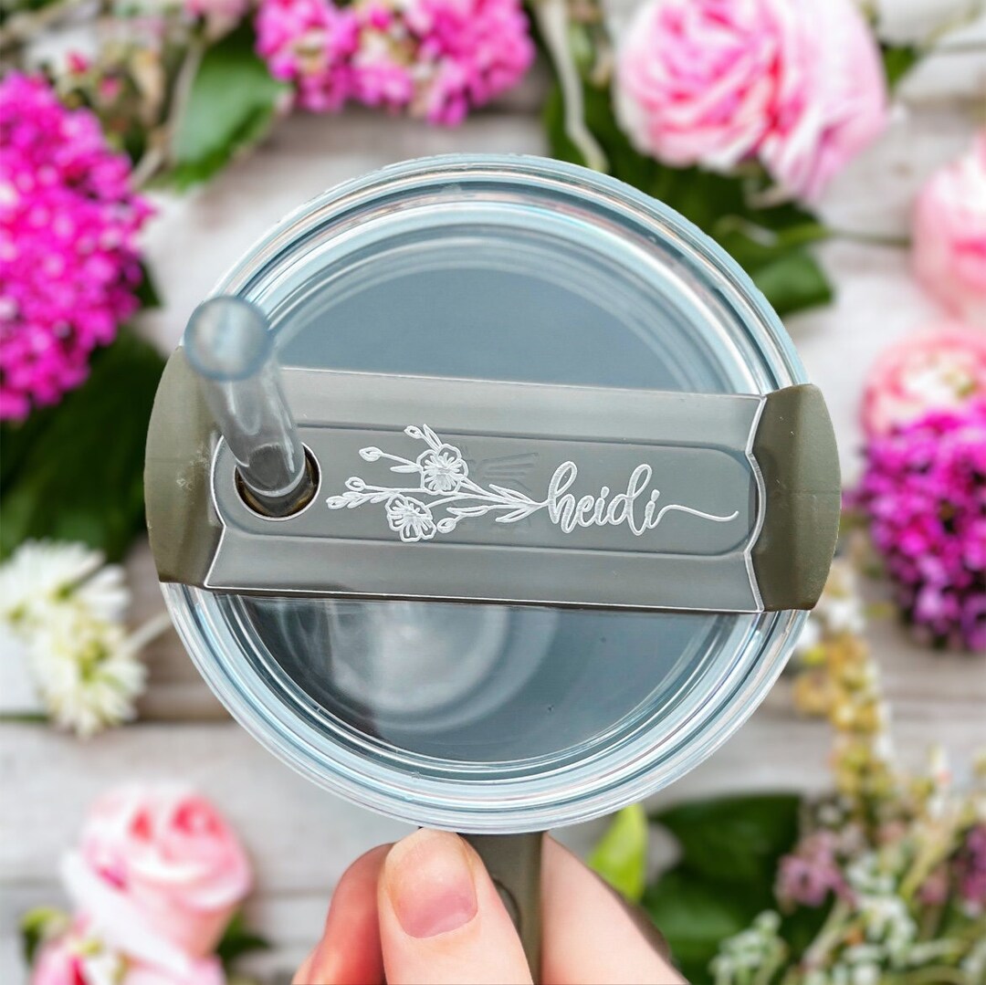 Stanley Name Plate 40 Oz Tumbler Cup Accessories Acrylic Stanley Topper