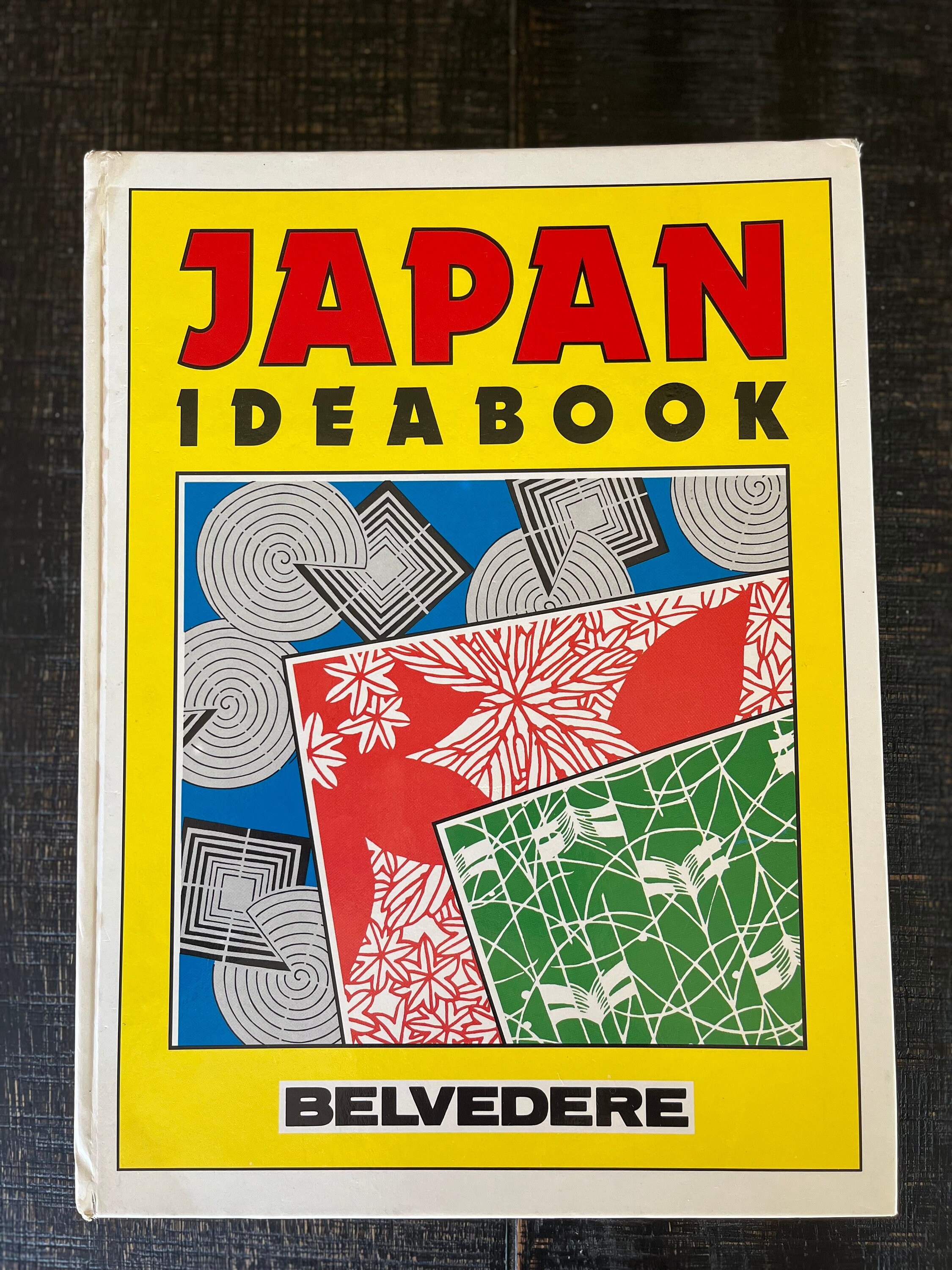 1987 Japan Ideabook - Designs From Kimono Motifs - Graphic
