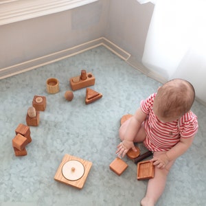 Kit de jeu pour bébé Montessori 4-8 mois de 5 jouets Ensemble pour bébé  Montessori Ensemble de développement moteur 4-8 mois -  Canada