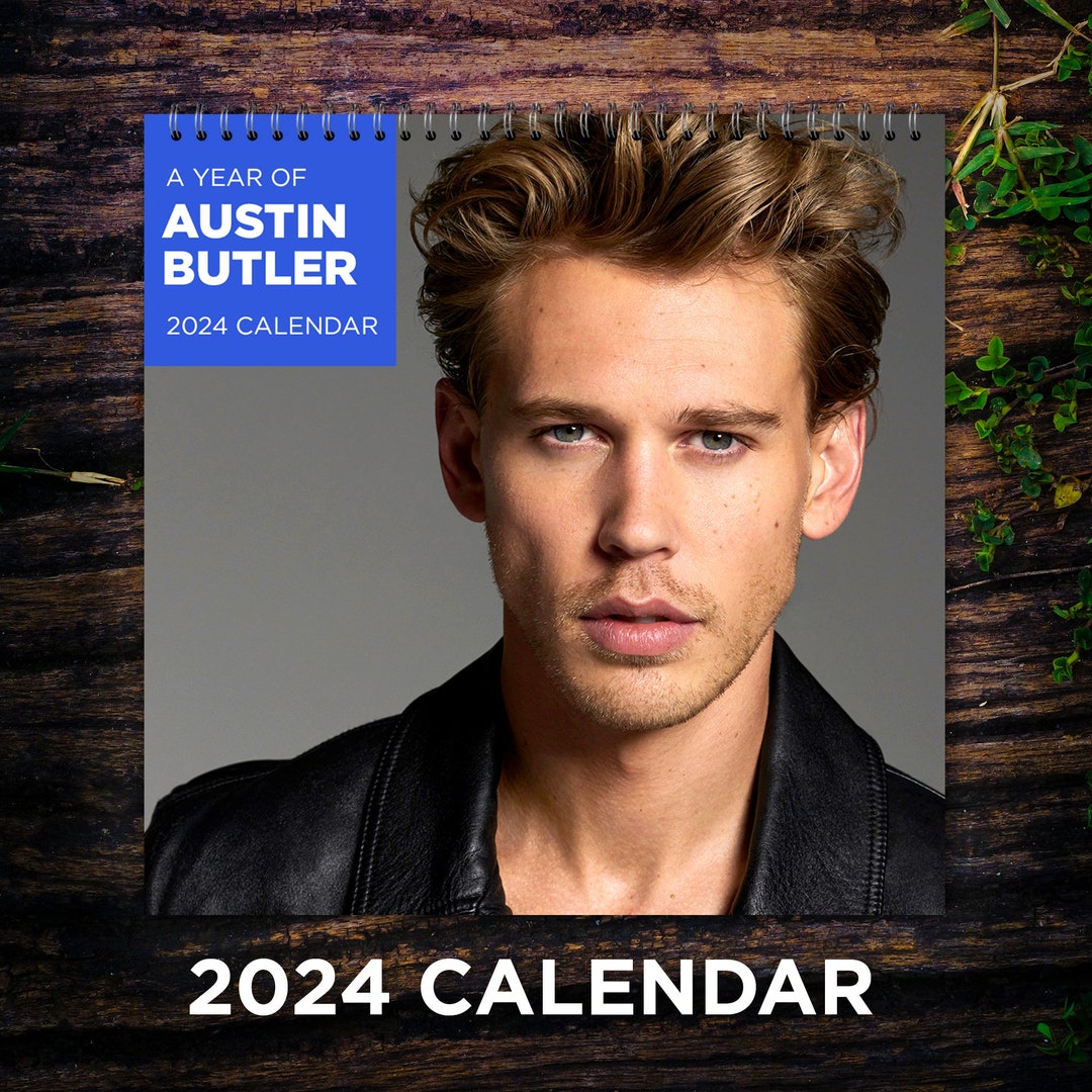 Austin But.ler Calendar 2024 Celebrity Calendar 2024 2024 Etsy