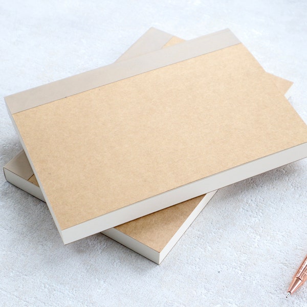 A5 Refill Notebook, Lined, Blank Refill Paper, Refill Notebook for Leather Journal