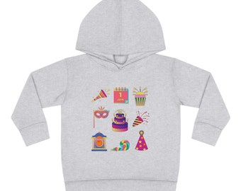 New Years Graphics Toddler Pullover Fleece Hoodie