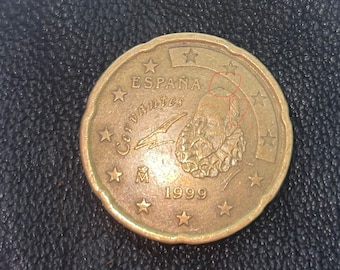 10 EURO CENT ESPANA Cervantes 1999 - Etsy