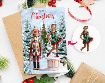 Felicitaciones navideñas personalizadas con fotos - Navidad 2416