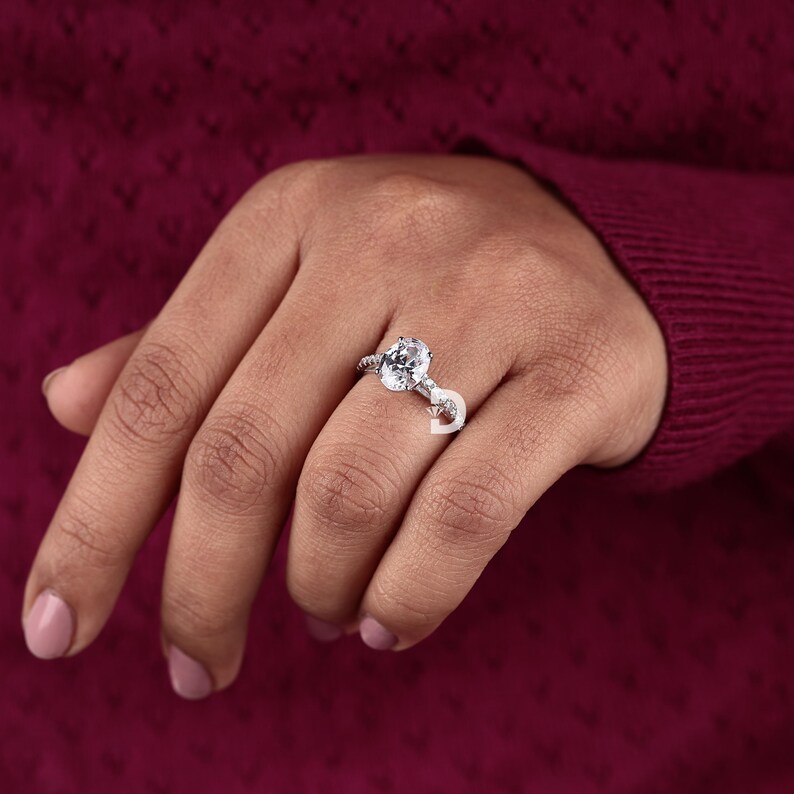 Designed with durability and style in mind, this women’s Moissanite ring is ideal for both daily wear and special occasions. Whether worn as an engagement ring, wedding band, or statement ring, it complements any outfit effortlessly. Its timeless design ensures that it remains fashionable and elegant for years to come.
