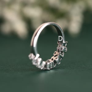 Designed with comfort in mind, this women’s diamond ring is lightweight and ideal for daily wear. Its smooth and polished finish ensures a comfortable fit, making it a practical yet luxurious accessory that can be worn throughout the day without discomfort.