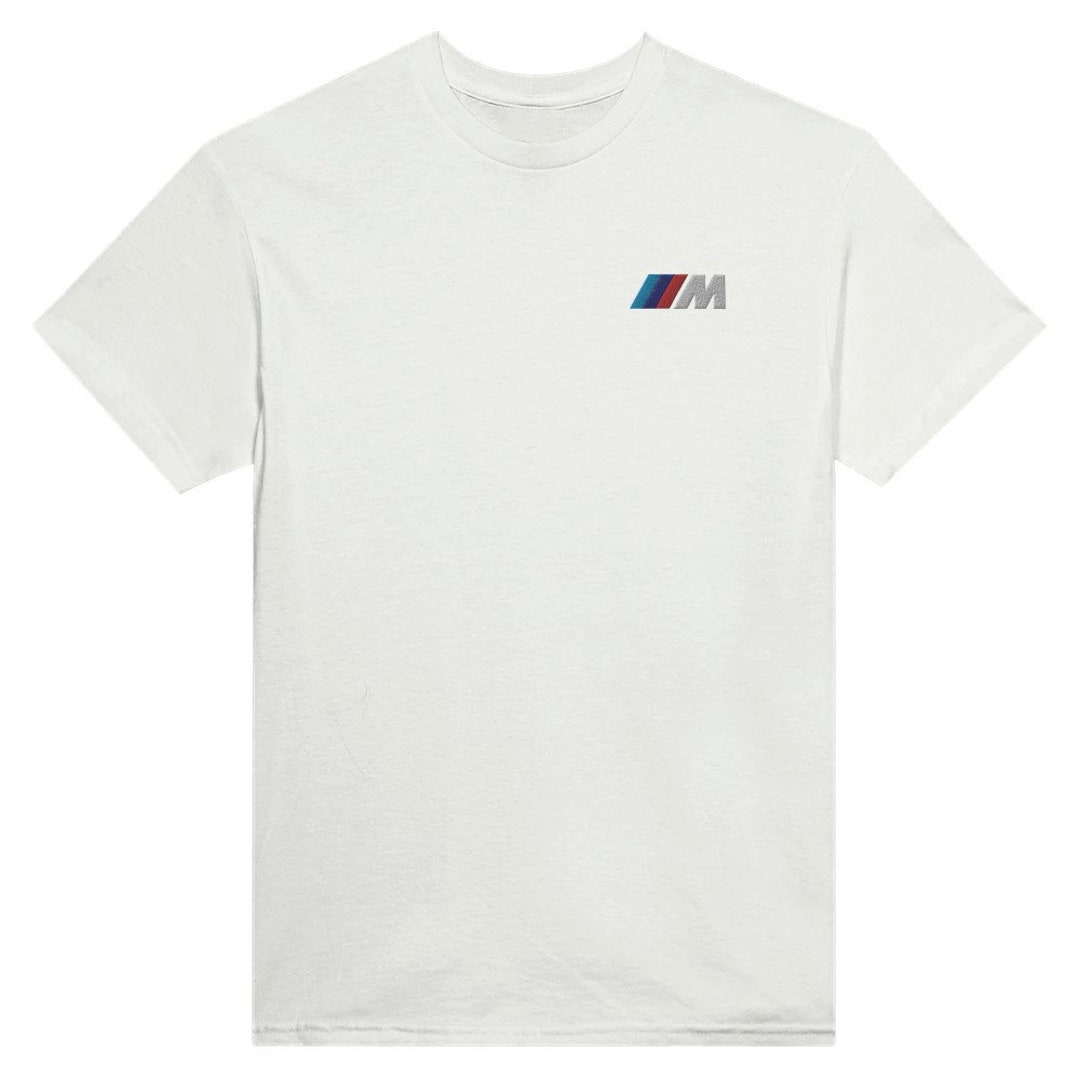 BMW M Sport Embroidered Crewneck T-shirt - Etsy