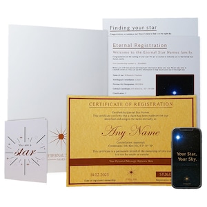 Name A Star - The Elegant Package