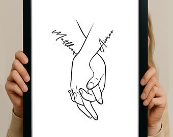 Personalised I Love You Gift For Wife, Girlfriend, Husband or Boyfriend - Valentines Day Sentimental Present