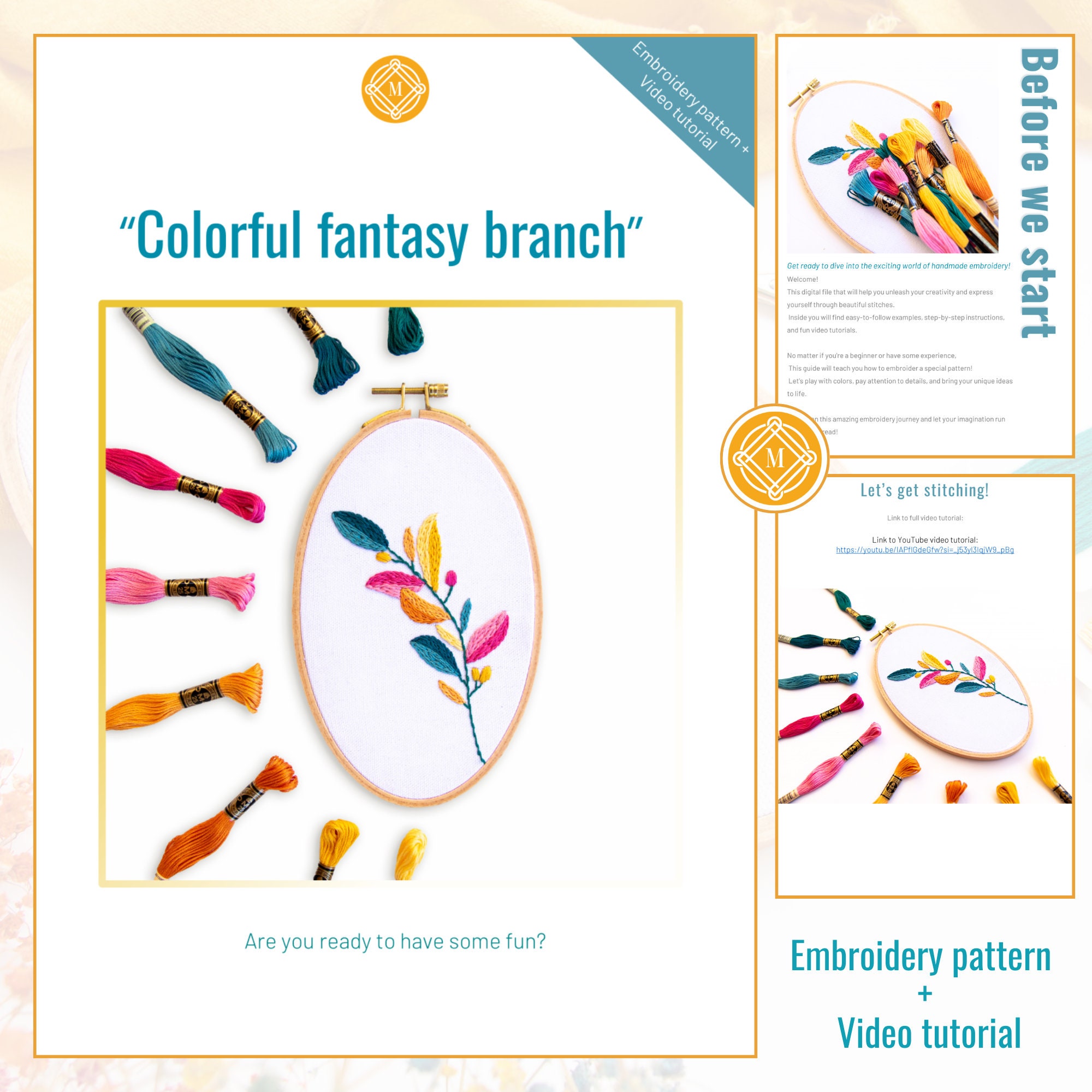 PDF Pattern + Video Tutorial 