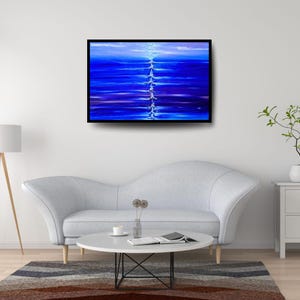 Ocean vibes, oil on canvas