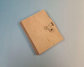 Laser Cut Sperrholz Geschenkbox Vorlage | Spring Lock Design (Digitaler Download)